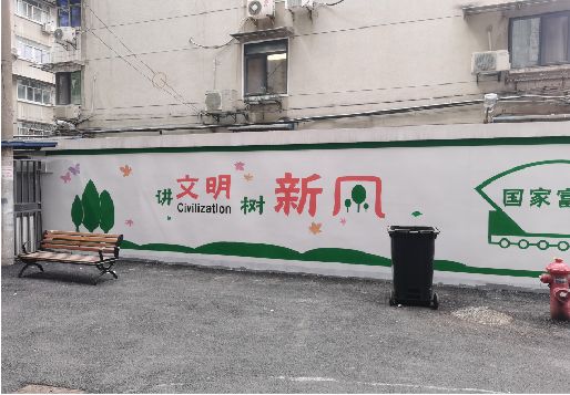 湘乡社区墙绘